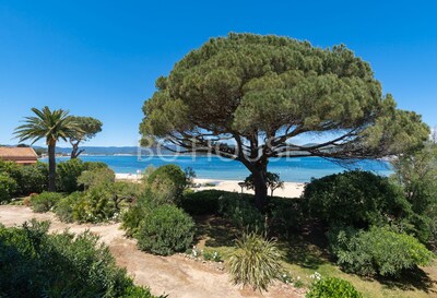 BEAUTIFUL APARTMENT FRONT BEACH 2 steps from the center of SAINT TROPEZ