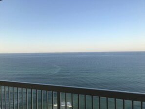 View that you can see forever of the Emerald Coast.