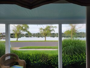 View of Wreck Pond from Dining Room.