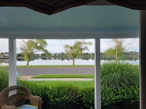 View of Wreck Pond from Dining Room.