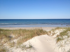 from top of the dune