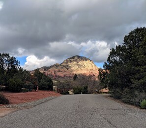 View of thunder mountain from up the street!