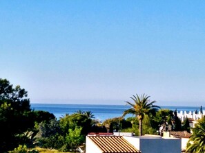 Vue sur la plage/l’océan