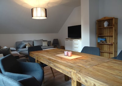 Center: Lovingly renovated old building apartment in the Katharinenviertel in Osnabrüc