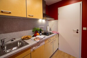 Kitchen in the holiday apartment Jungnamen Sand 15 in Wittduen on the island Amrum