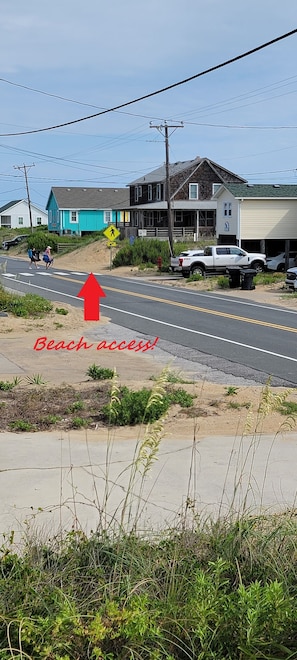 Beach access is 150 feet from the cottage!