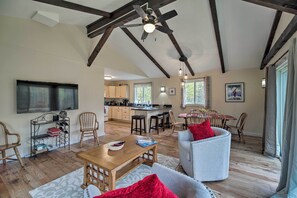 Ceiling fans will keep the air circulating.