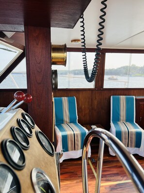 Vintage Helm in the Main Salon