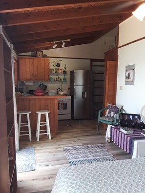 view of the kitchen