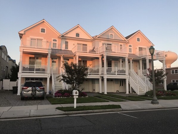 Front of house (the one on the far left).