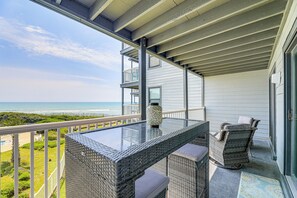 Furnished Balcony | Pool & Ocean Views | Single-Story Property