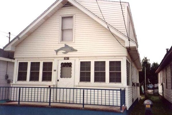 Front view facing street