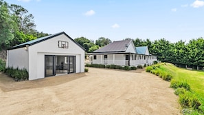 Games room, yoga studio and large yard for the kids to play