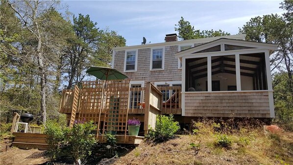 Screen porch and deck