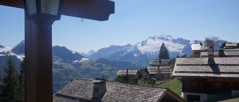 Blick von der Unterkunft