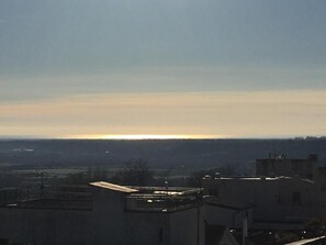 Vista para a praia ou o mar