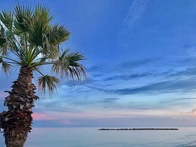 Beachfront apartment