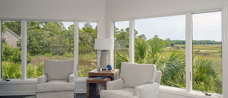 Stunning views of Seabrook Islands natural beauty and the marsh