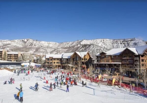 Just a short walk to Snowmass Village