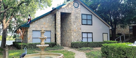 View of the house from outside