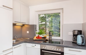 Kitchen on holiday home on Amrum