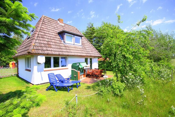 The little house in Nebel on the island Amrum