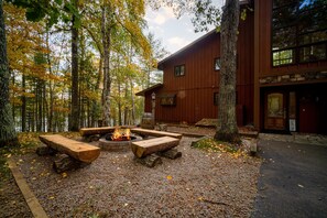 Front yard fire pit 