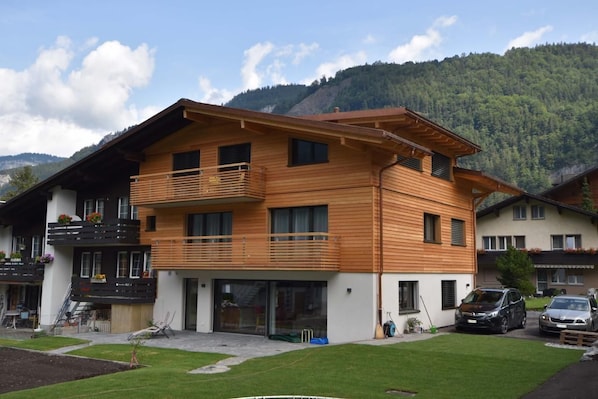 The appartment is in the second floor under the roof