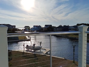 Albemarle Sound in the distance