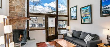 Homestake Condos B107 - a SkyRun Vail Property - Living Area