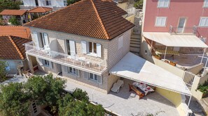 Apartment house with terrace