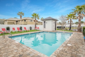 Relax At The Communal Pool