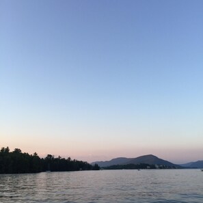 Lake George at Sunset 