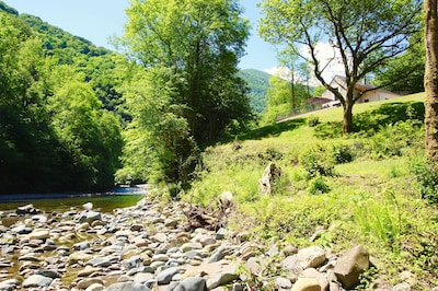 "La playa" Sitio excepcional en el corazón de los Pirineos.