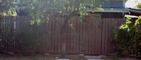 View from our backyard very private