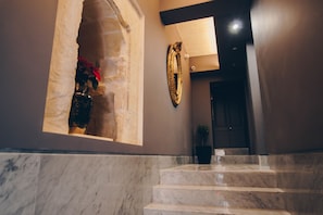 Interior entrance
