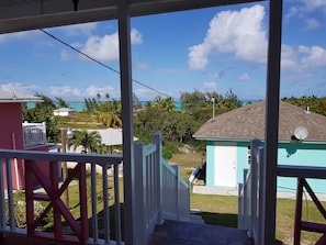 View from porch Sugar Apple Cottage