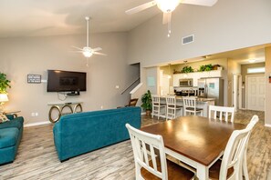 Embrace the open floor plan of this Island retreat