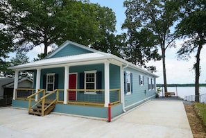 Front View of House and Parking