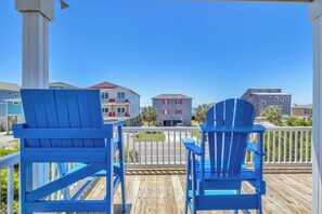 Partially Covered Porch