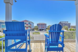 Partially Covered Porch