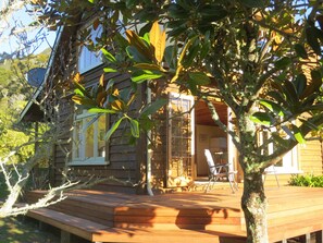 wrap around deck
