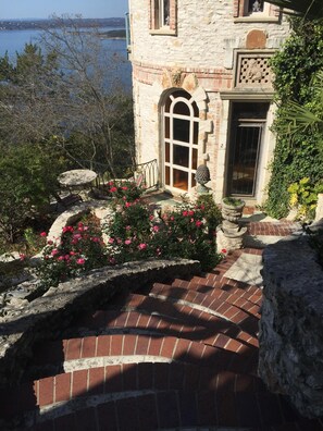 Staircase to entrance of #2