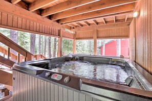 Bain à remous extérieur