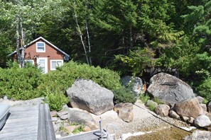 Front of the cabin