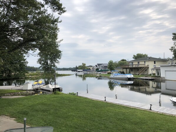 Our view of Johnson's Bay