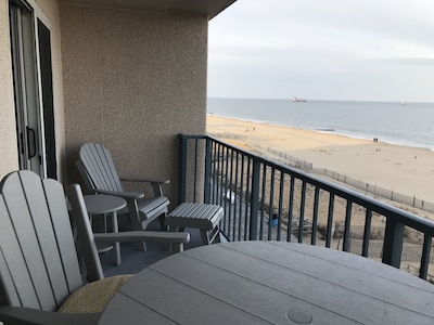 Beachfront, Oceanfront, Rehoboth Beach, Delaware, on the boardwalk