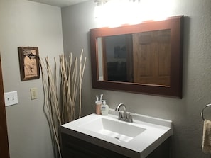 Remodeled bathroom 