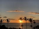Sunset view from your own private lanai