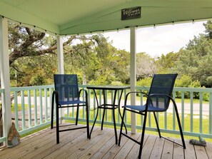 Covered Porch View